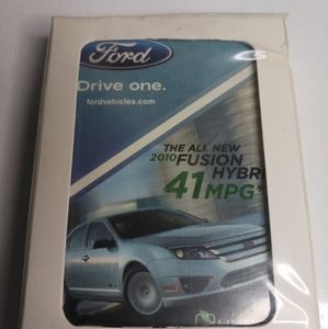 New 2010 Ford Fusion unopened deck of playing cards still in shrink wrap